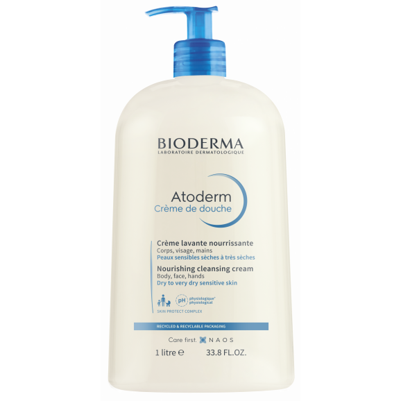 Bioderma Atoderm Creme De Douche – kremowy żel pod prysznic (1000 ml) Bioderma Atoderm Creme De Douche – kremowy żel pod prysznic (1000 ml) - zdjęcie produktu