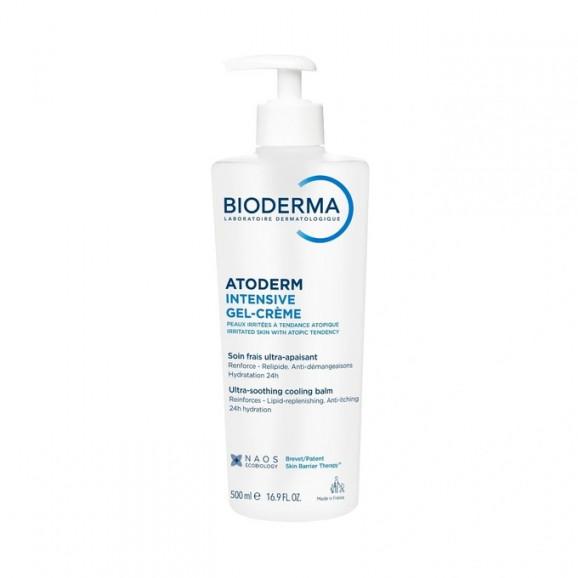 Bioderma Atoderm Intensive Gel-Creme, przeciwświądowy żel-krem do skóry suchej i atopowej, 500 ml - zdjęcie produktu