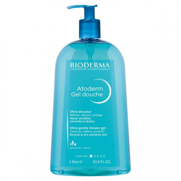 Bioderma Atoderm Gel Douche, żel pod prysznic i do kąpieli, 1 l Bioderma Atoderm Gel Douche, żel pod prysznic i do kąpieli, 1 l - zdjęcie produktu