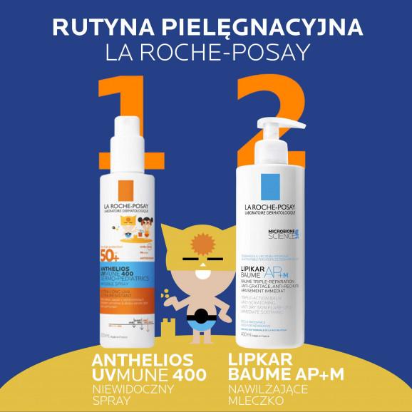 La Roche-Posay Anthelios UVMune 400 Dermo-Pediatrics, niewidoczny spray ochronny dla dzieci, SPF 50+, 200 ml - zdjęcie produktu