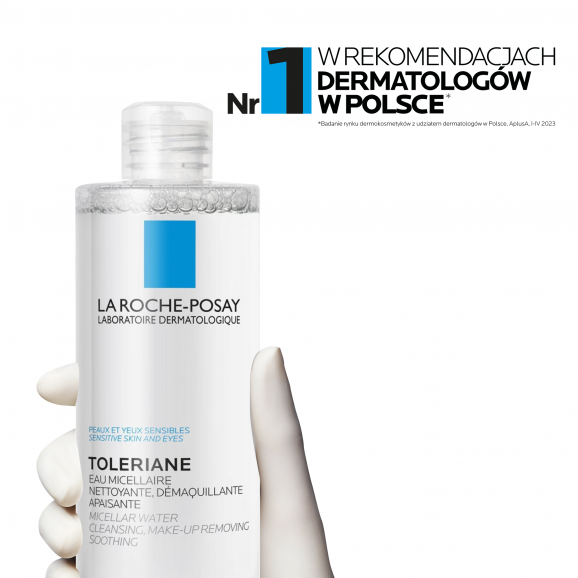 La Roche-Posay Toleriane, płyn micelarny, skóra wrażliwa twarzy i oczu, 400 ml - zdjęcie produktu