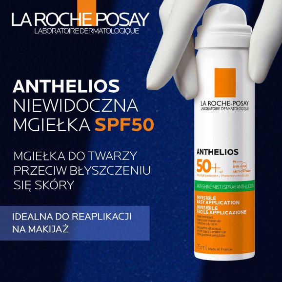 La Roche-Posay Anthelios Mgiełka do Twarzy przeciw błyszczeniu się skóry, SPF 50, 75 ml - zdjęcie produktu