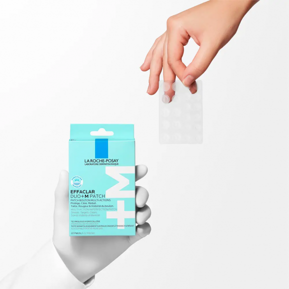 La Roche-Posay Effaclar Duo+M wielofunkcyjne plasterki na pryszcze (22 szt.) - zdjęcie produktu