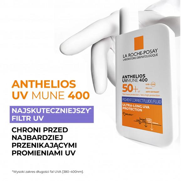 La Roche-Posay Anthelios UV Mune Fluid przeciw przebarwieniom SPF 50+ (50 ml) - zdjęcie produktu