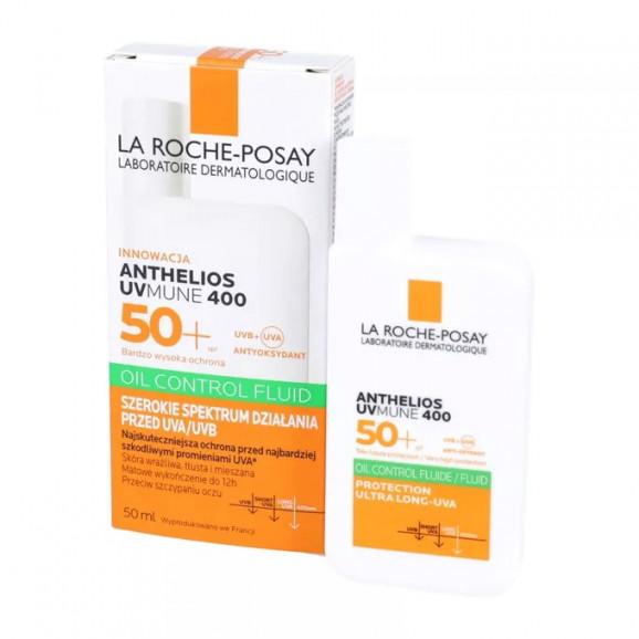 La Roche-Posay Anthelios UV Mune 400 Oil Control Fluid SPF50+ kosmetyk do ochrony przeciwsłonecznej (50 ml) - zdjęcie produktu