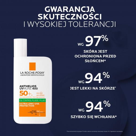 La Roche-Posay Anthelios UV Mune 400 Oil Control Fluid SPF50+ kosmetyk do ochrony przeciwsłonecznej (50 ml) - zdjęcie produktu