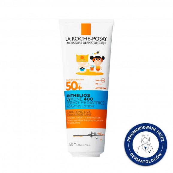 La Roche-Posay Anthelios UVMUNE 400 Dermo-Pediatrics SPF50+, mleczko ochronne dla dzieci (250 ml) - zdjęcie produktu