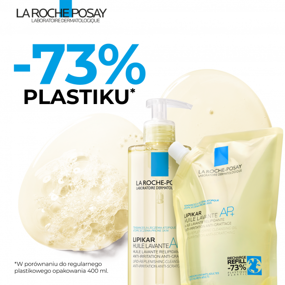 La Roche-Posay Lipikar Cleansing Oil AP+ – olejek myjący (400 ml) Refill - zdjęcie produktu