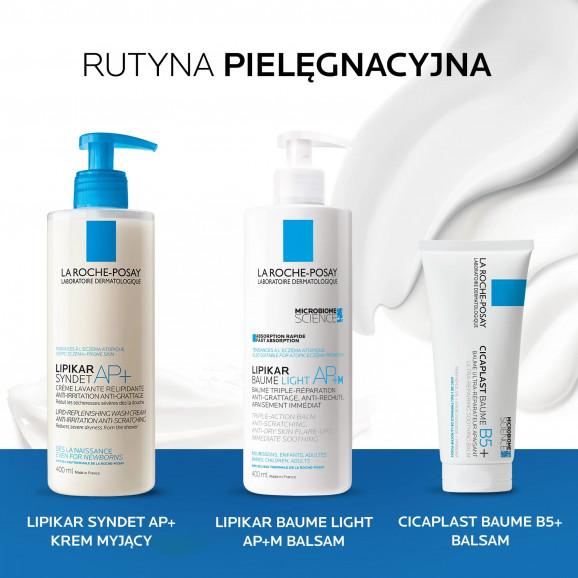 La Roche-Posay Lipikar Baume Light AP+M, balsam regenerujący do skóry suchej (400 ml) La Roche-Posay Lipikar Baume Light AP+M, balsam regenerujący do skóry suchej (400 ml) - zdjęcie produktu