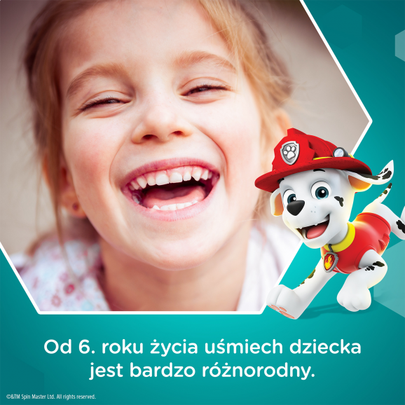 Aquafresh Big Teeth – pasta do zębów dla dzieci 6-8 lat (50 ml) - zdjęcie produktu