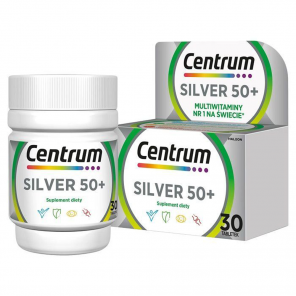 Centrum Silver 50+ Zestaw witamin i minerałów dla osób 50+ (30 tabletek) - zdjęcie produktu