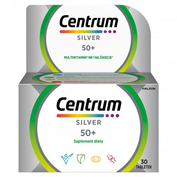 Centrum Silver 50+ Zestaw witamin i minerałów dla osób 50+ (30 tabletek) - zdjęcie produktu
