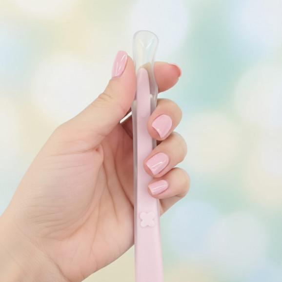 Silikonowa łyżeczka dla dzieci (różowa) Bocioland Silikonowa łyżeczka dla dzieci (różowa) Bocioland - zdjęcie produktu