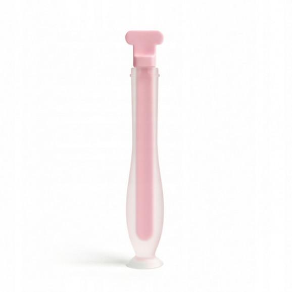 Silikonowa szczoteczka do zębów dla dzieci w kształcie U (różowa) Bocioland Silikonowa szczoteczka do zębów dla dzieci w kształcie U (różowa) Bocioland - zdjęcie produktu