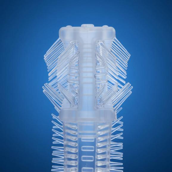 Silikonowa szczoteczka do zębów dla dzieci w kształcie U (niebieska) Bocioland Silikonowa szczoteczka do zębów dla dzieci w kształcie U (niebieska) Bocioland - zdjęcie produktu