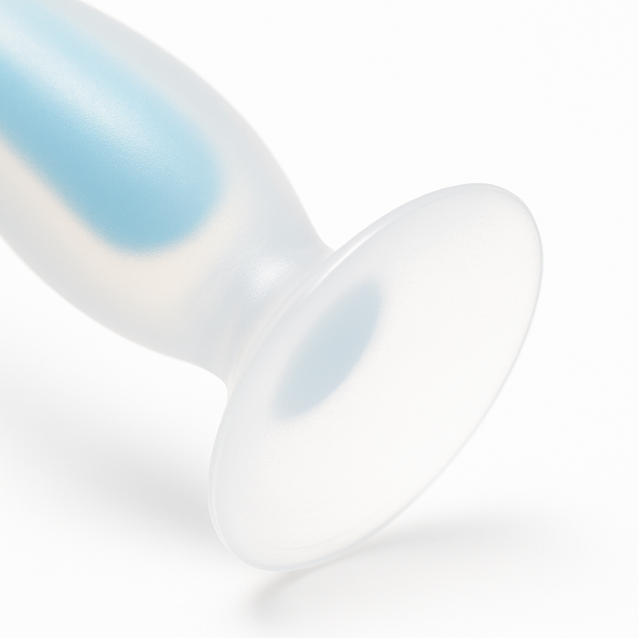 Silikonowa szczoteczka do zębów dla dzieci w kształcie U (niebieska) Bocioland Silikonowa szczoteczka do zębów dla dzieci w kształcie U (niebieska) Bocioland - zdjęcie produktu