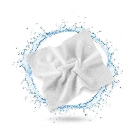 Bocioland Delikatne chusteczki nawilżane dla dzieci – 99% Wody (60 sztuk) - zdjęcie produktu