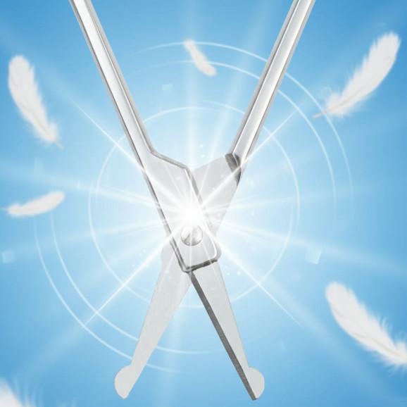 Bocioland Bezpieczne nożyczki dla dzieci ze stali nierdzewnej 0m+ - zdjęcie produktu