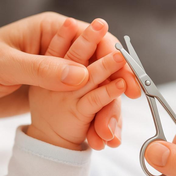 Bocioland Bezpieczne nożyczki dla dzieci ze stali nierdzewnej 0m+ - zdjęcie produktu