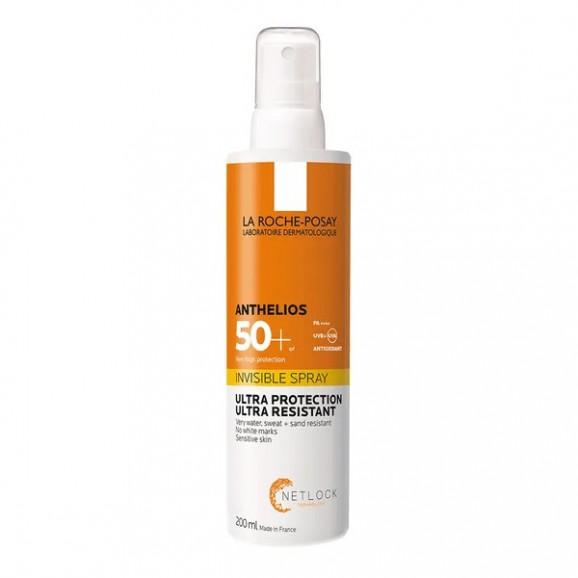 La Roche-Posay Anthelios Invisible, niewidoczny spray SPF 50+ (200 ml) La Roche-Posay Anthelios Invisible, niewidoczny spray SPF 50+ (200 ml) - zdjęcie produktu