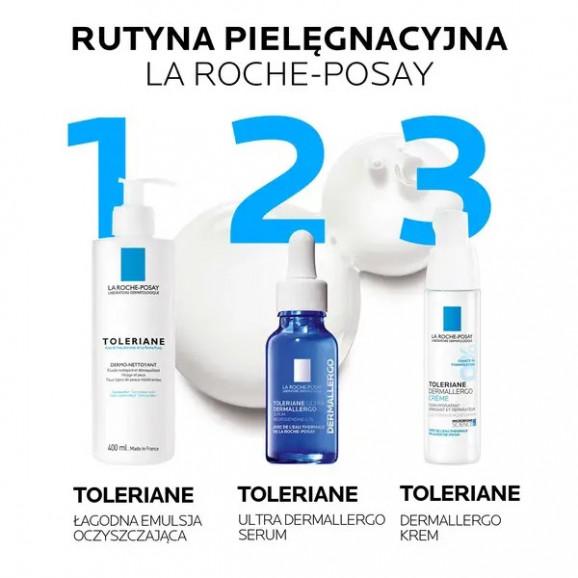 La Roche-Posay Toleriane Ultra Dermallergo, kojące serum nawilżające z 0,1% neurosensyny, 20 ml - zdjęcie produktu