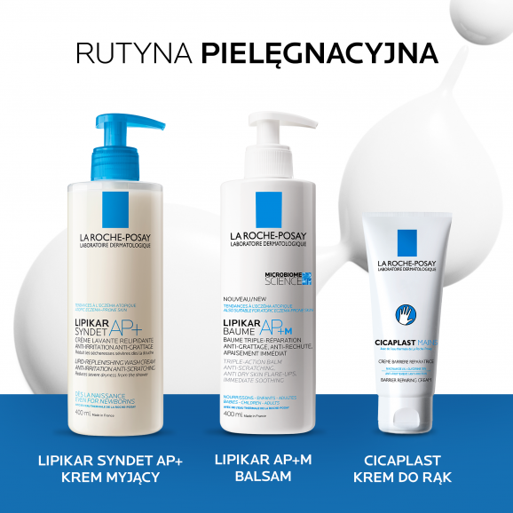 La Roche-Posay Lipikar Syndet AP+ Krem myjący do ciała uzupełniający poziom lipidów, od urodzenia, 400 ml La Roche-Posay Lipikar Syndet AP+ Krem myjący do ciała uzupełniający poziom lipidów, od urodzenia, 400 ml - zdjęcie produktu