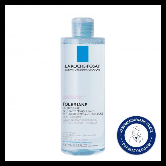 La Roche-Posay Toleriane Woda micelarna do cery bardzo wrażliwej i reaktywnej (400 ml) - zdjęcie produktu