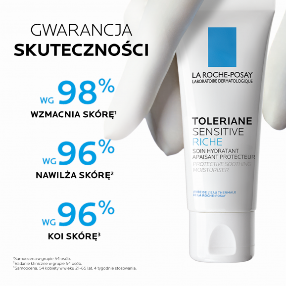 La Roche-Posay Toleriane Sensitive Creme Prebiotyczny krem nawilżający do cery wrażliwej (40 ml) - zdjęcie produktu