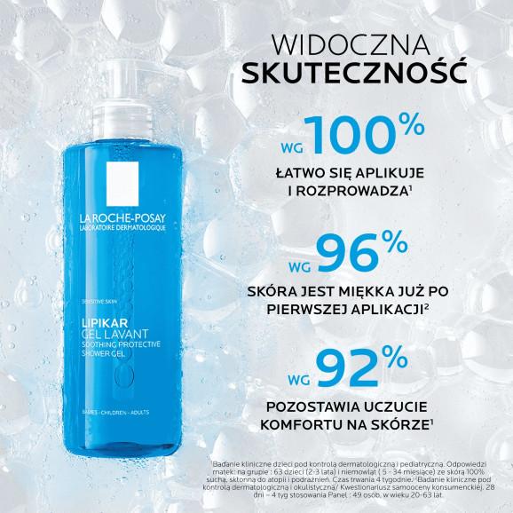 La Roche-Posay Lipikar Żel myjący do twarzy i ciała, skóra wrażliwa, 750 ml La Roche-Posay Lipikar Żel myjący do twarzy i ciała, skóra wrażliwa, 750 ml - zdjęcie produktu