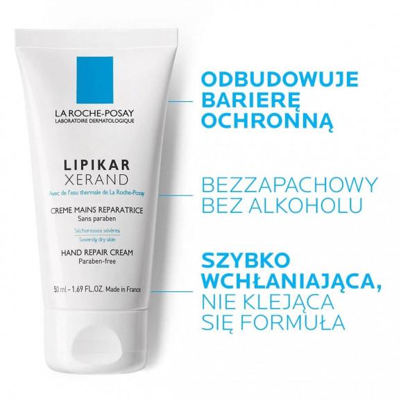 La Roche-Posay Lipikar Xerand – regenerujący krem do rąk (50 ml) La Roche-Posay Lipikar Xerand – regenerujący krem do rąk (50 ml) - zdjęcie produktu
