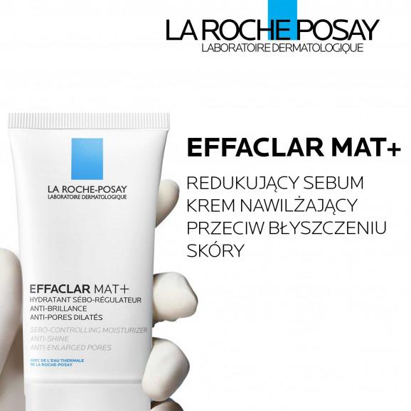 La Roche-Posay Effaclar Mat Seboregulujący krem przeciw błyszczeniu skóry (40 ml) La Roche-Posay Effaclar Mat Seboregulujący krem przeciw błyszczeniu skóry (40 ml) - zdjęcie produktu