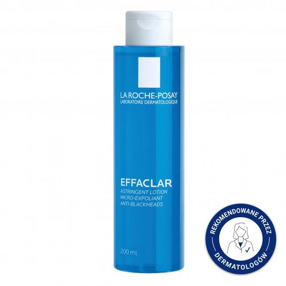 La Roche-Posay Effaclar, mikrozłuszczający tonik zwężający pory skóry, 200 ml - zdjęcie produktu