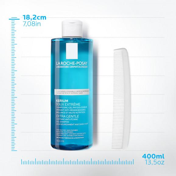 La Roche-Posay Kerium – szampon do wrażliwej skóry głowy (400 ml) - zdjęcie produktu