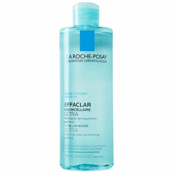 La Roche-Posay Effaclar Ultra, płyn micelarny do skóry tłustej i trądzikowej, 400 ml La Roche-Posay Effaclar Ultra, płyn micelarny do skóry tłustej i trądzikowej, 400 ml - zdjęcie produktu