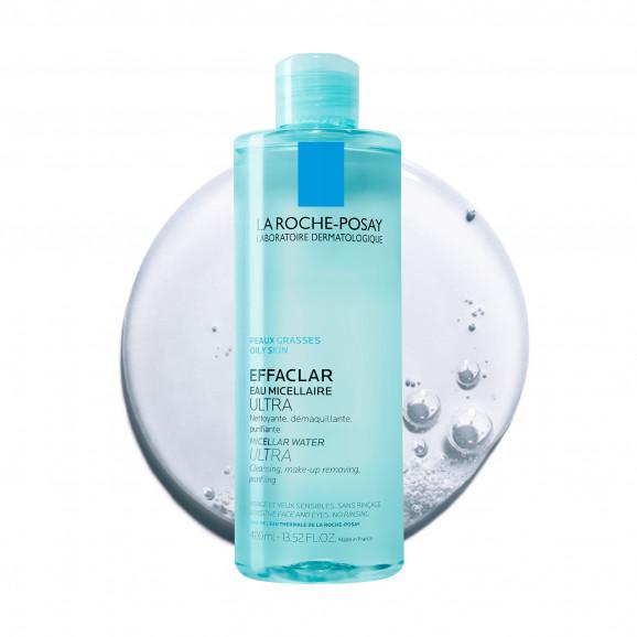 La Roche-Posay Effaclar Ultra, płyn micelarny do skóry tłustej i trądzikowej, 400 ml La Roche-Posay Effaclar Ultra, płyn micelarny do skóry tłustej i trądzikowej, 400 ml - zdjęcie produktu