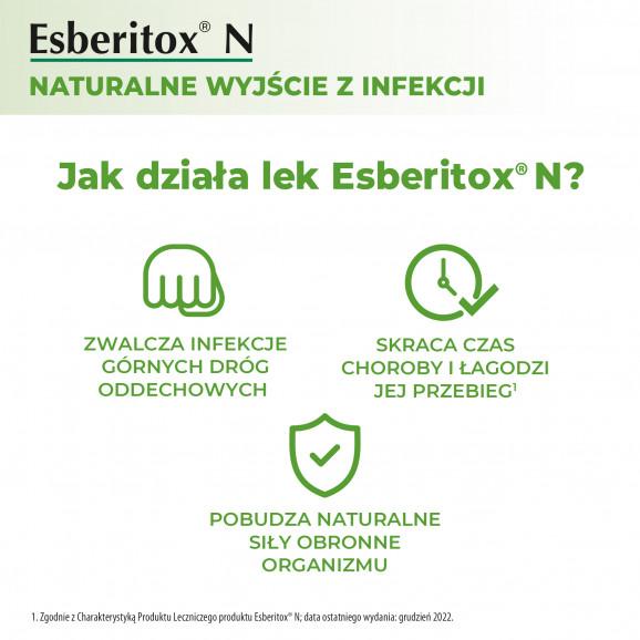 Esberitox N – roślinny lek wspomagający (100 tabletek) - zdjęcie produktu