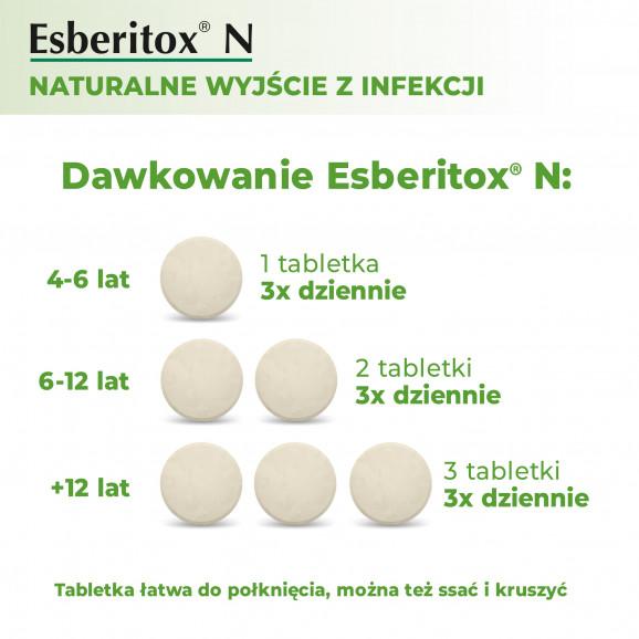 Esberitox N – roślinny lek wspomagający (100 tabletek) - zdjęcie produktu