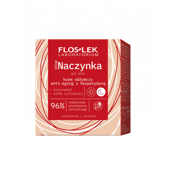 Flos-Lek StopNaczynka Krem odżywczy anti-aging z hesperydyną, 50 ml - zdjęcie produktu