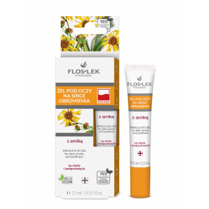 Flos-Lek Żel pod oczy z arniką na sińce i obrzmienia, 15 ml - zdjęcie produktu