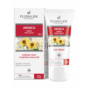 Flos-Lek Arnica, krem pod oczy do cery naczynkowej, 30 ml - zdjęcie produktu