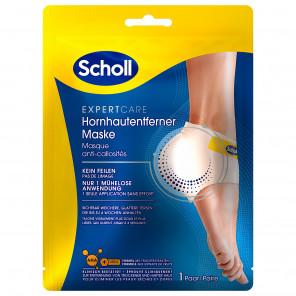 Scholl Expert Care – złuszczająca maska na pięty z kwasami AHA, 1 para - zdjęcie produktu