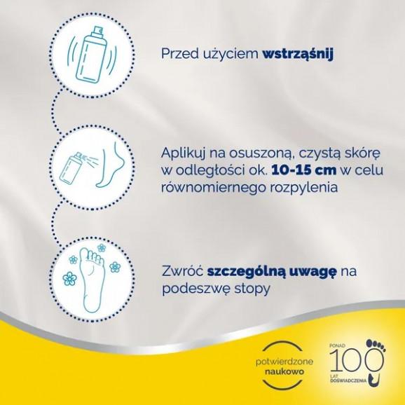 Scholl Dezodorant do stóp 3w1, ochrona przeciwgrzybiczna, 150 ml - zdjęcie produktu