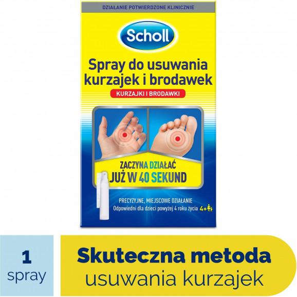 Scholl Spray do usuwania kurzajek i brodawek, 80 ml - zdjęcie produktu