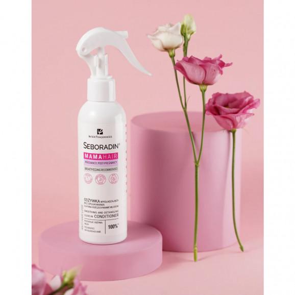 Seboradin Mama Hair Odżywka wygładzająca bez spłukiwania dla kobiet w ciąży i w okresie okołoporodowym, 200 ml Seboradin Mama Hair Odżywka wygładzająca bez spłukiwania dla kobiet w ciąży i w okresie okołoporodowym, 200 ml - zdjęcie produktu