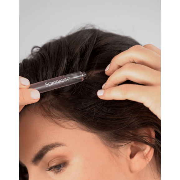 Seboradin Oily Hair, intensywana kuracja do włosów przetłuszczających się i skłonnych do wypadania, 14 ampułek x 5.5ml - zdjęcie produktu