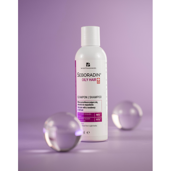 Seboradin Oily Hair Szampon do włosów przetłuszczających się i skłonnych do wypadania (200 ml) - zdjęcie produktu