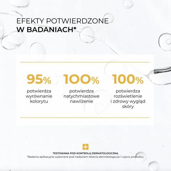 L'biotica Glow Skin Effect Hydrożelowa maska do twarzy Hydro Fusion z witaminą C, 1 sztuka - zdjęcie produktu