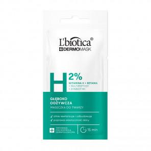 L'biotica Dermomask, głęboko odżywcza maska z witaminą H (8 ml) - zdjęcie produktu
