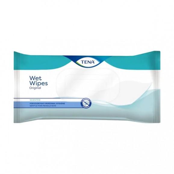 Tena Wet Wipes Original – chusteczki nawilżane do higieny osobistej (48 sztuk) - zdjęcie produktu