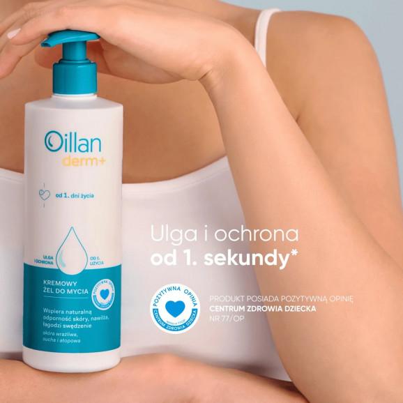 Oillan Derm+ Kremowy żel do mycia od 1 dnia życia (400 ml) - zdjęcie produktu